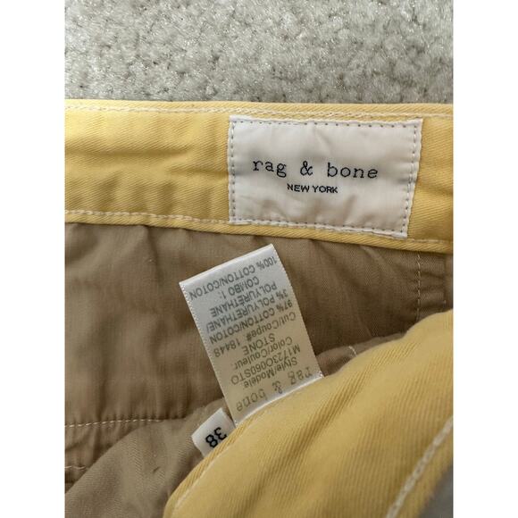 Rag & Bone Fit 2 classic slim mid rise chino Stone  Pants size 38‎ - Picture 3 of 5